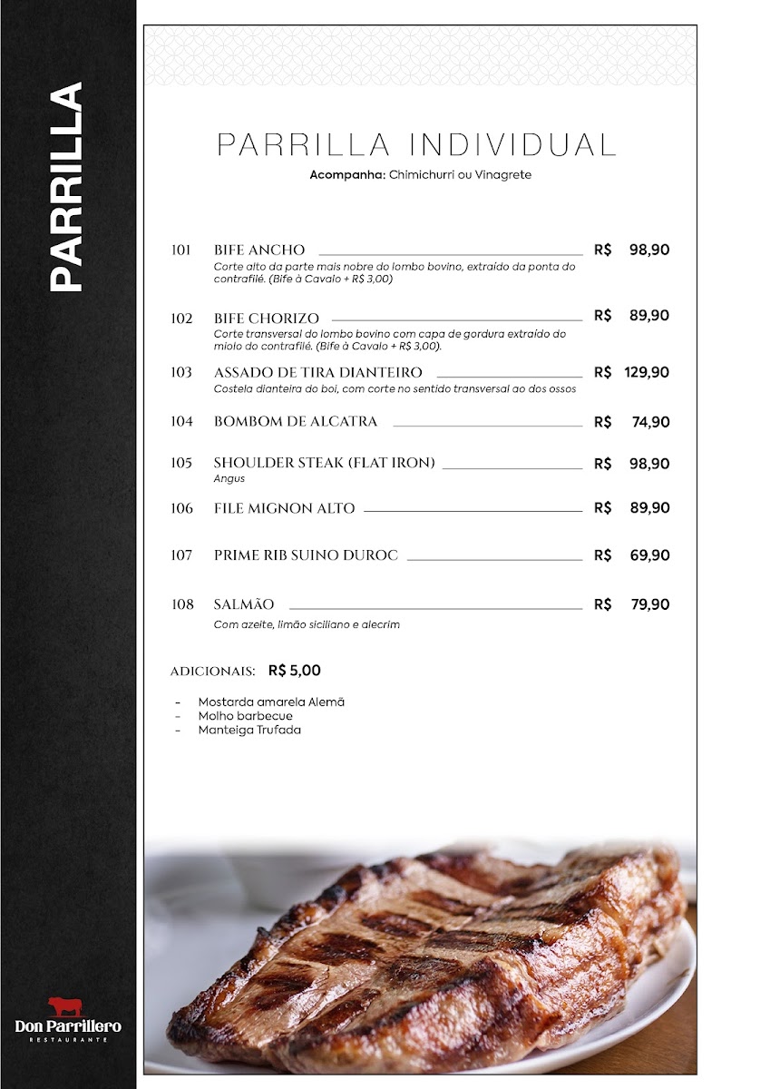 Menu Don Parrillero Restaurante-2