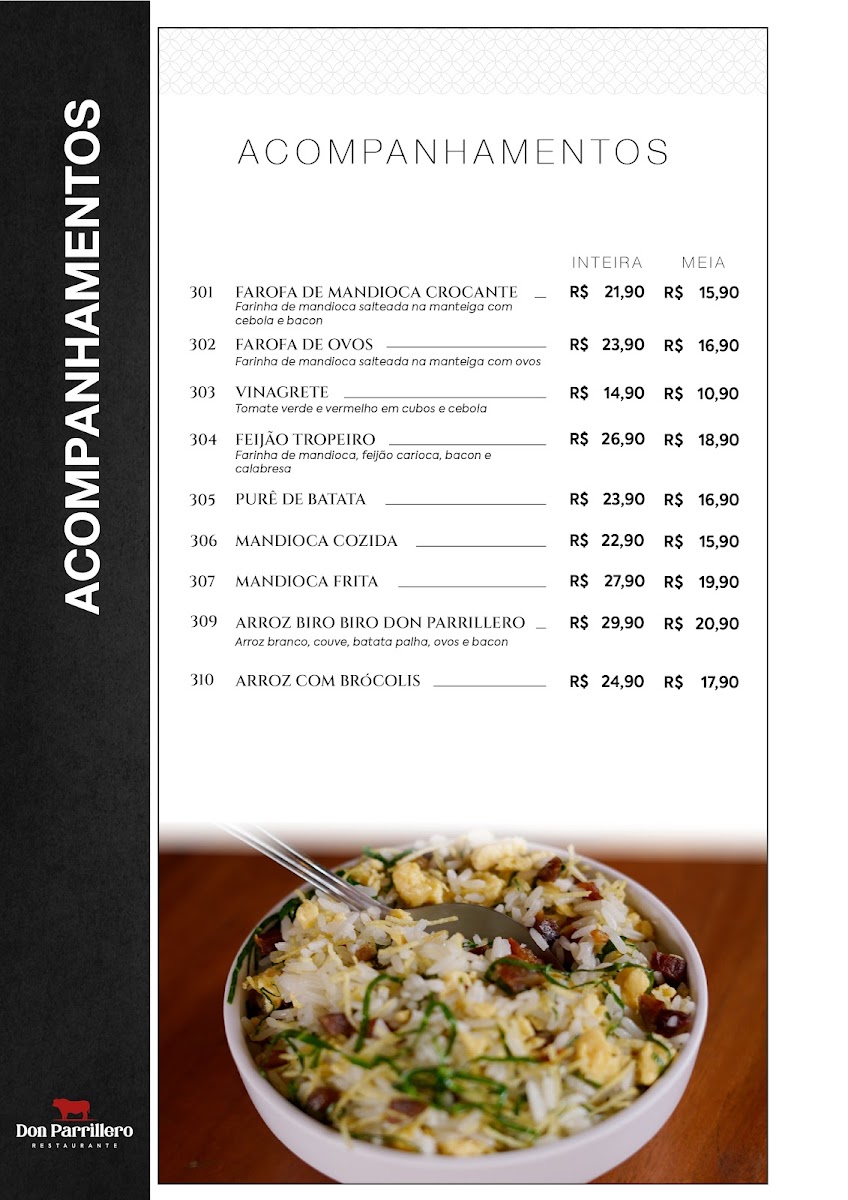 Menu Don Parrillero Restaurante-5