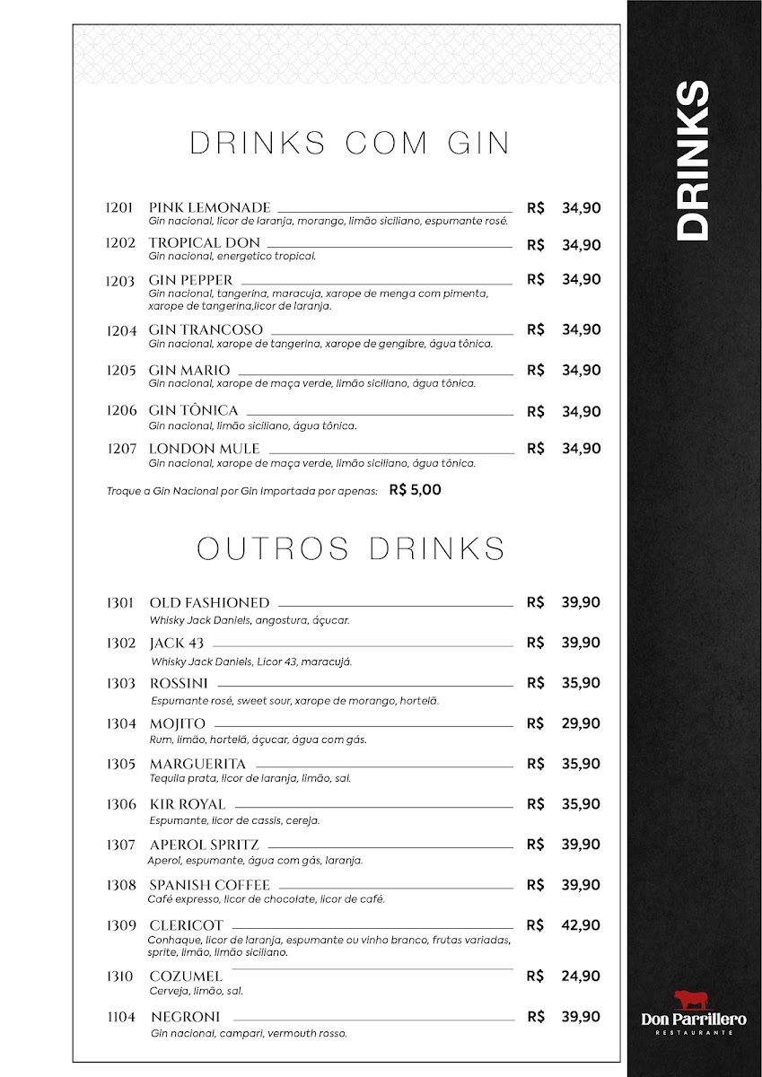 Menu Don Parrillero Restaurante-7